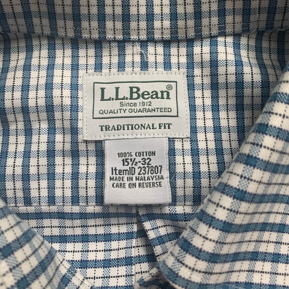 Ll bean button down dress shirt - Picture 2 of 3